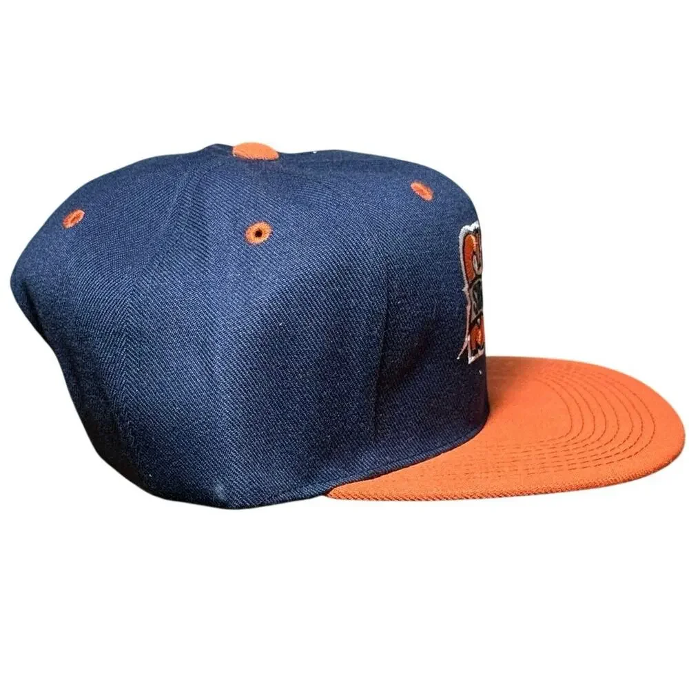Vintage The G Cap Syracuse Orangemen Snapback Hat NWT Green Underbrim Navy